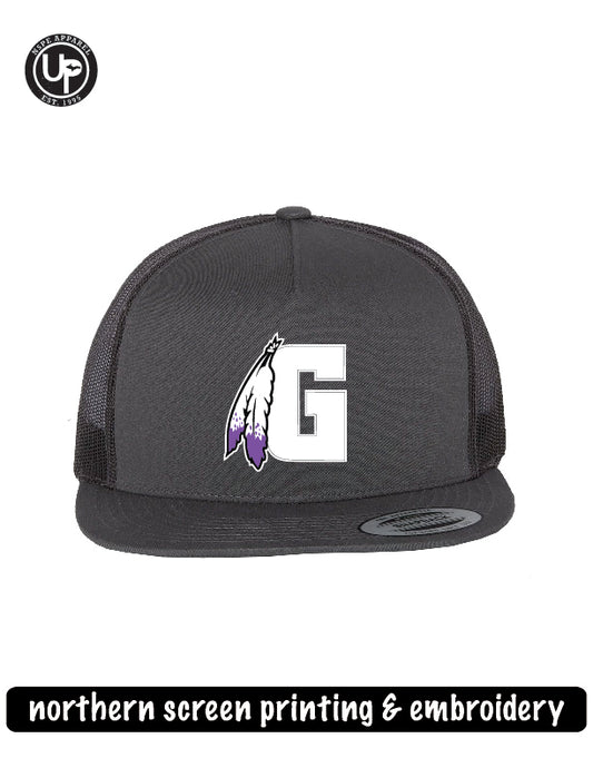 Gladstone G & Feathers Hat
