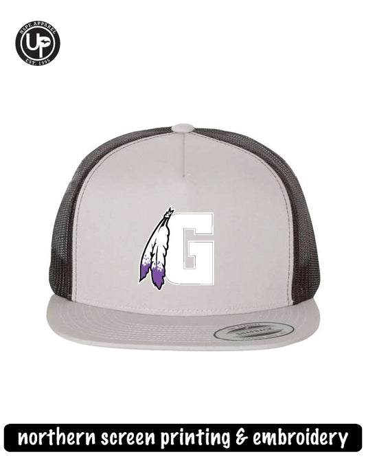 Gladstone G & Feathers Hat