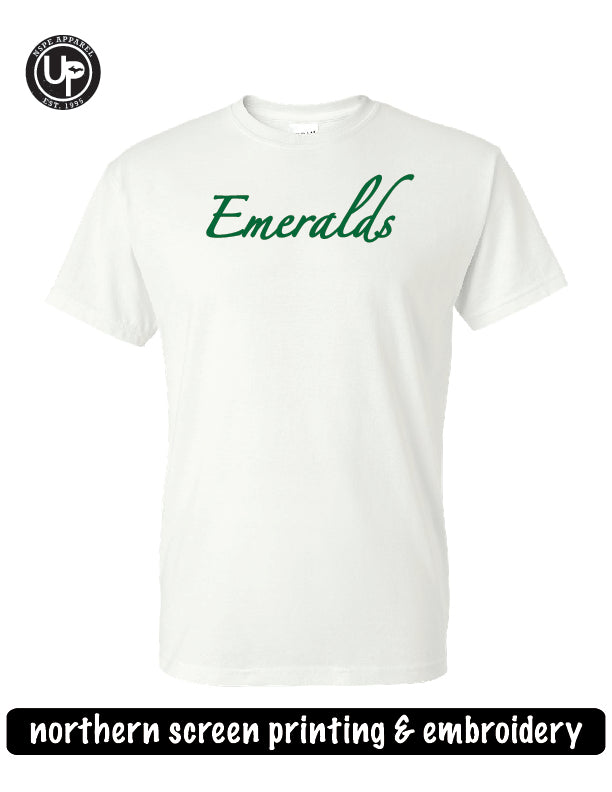 Manistique Emeralds Cursive