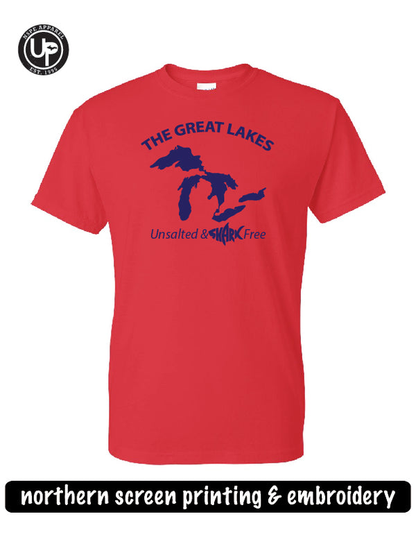 Great Lakes, Unsalted & Shark Free northern screen printing & embroidery